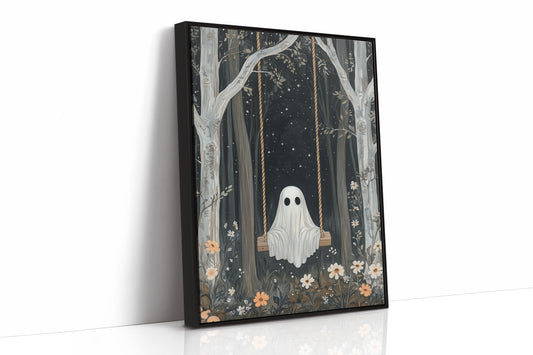 AL0154 - Premium Art Print - Black Framed Canvas image 1