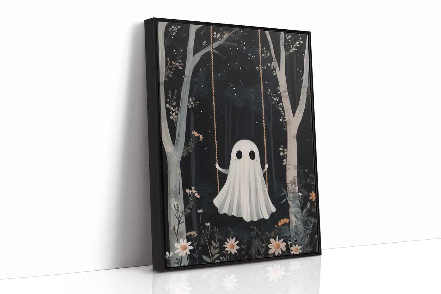 AL0155 - Premium Art Print - Black Framed Canvas image 1