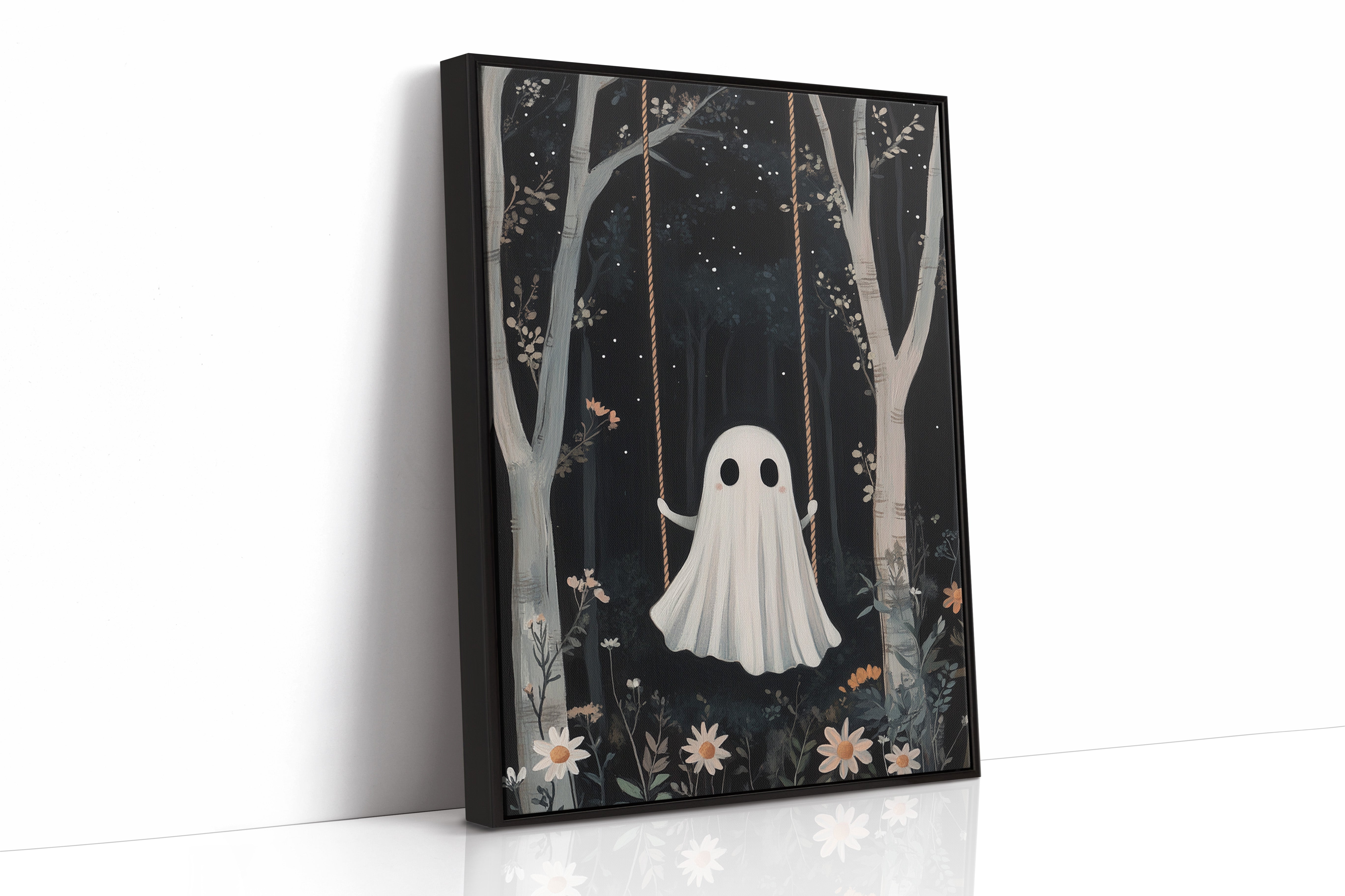 AL0155 - Premium Art Print - Black Framed Canvas image 1