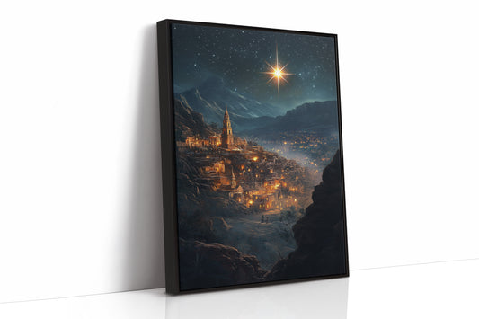 AL0165 - Premium Art Print - Black Framed Canvas image 1