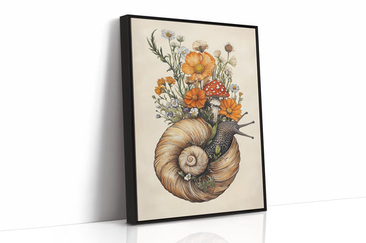 AL0170 - Premium Art Print - Black Framed Canvas image 1