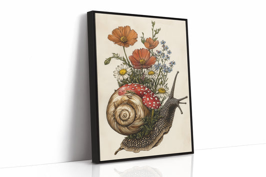 AL0173 - Premium Art Print - Black Framed Canvas image 1
