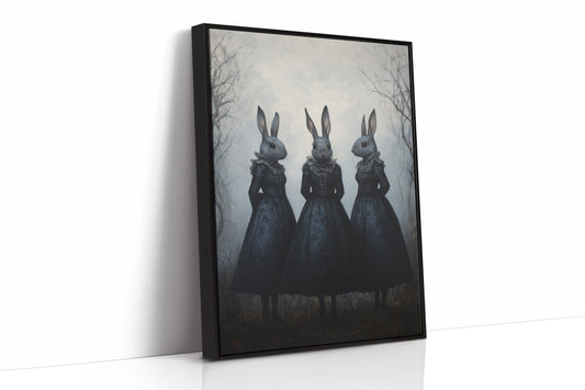 AL0177 - Premium Art Print - Black Framed Canvas image 1