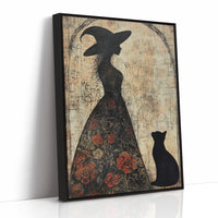 AL0184 - Premium Art Print - Black Framed Canvas image 1