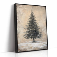 AL0187 - Premium Art Print - Black Framed Canvas image 1