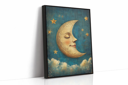 AL0191 - Premium Art Print - Black Framed Canvas image 1