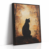AL0192 - Premium Art Print - Black Framed Canvas image 1