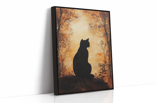 AL0192 - Premium Art Print - Black Framed Canvas image 1