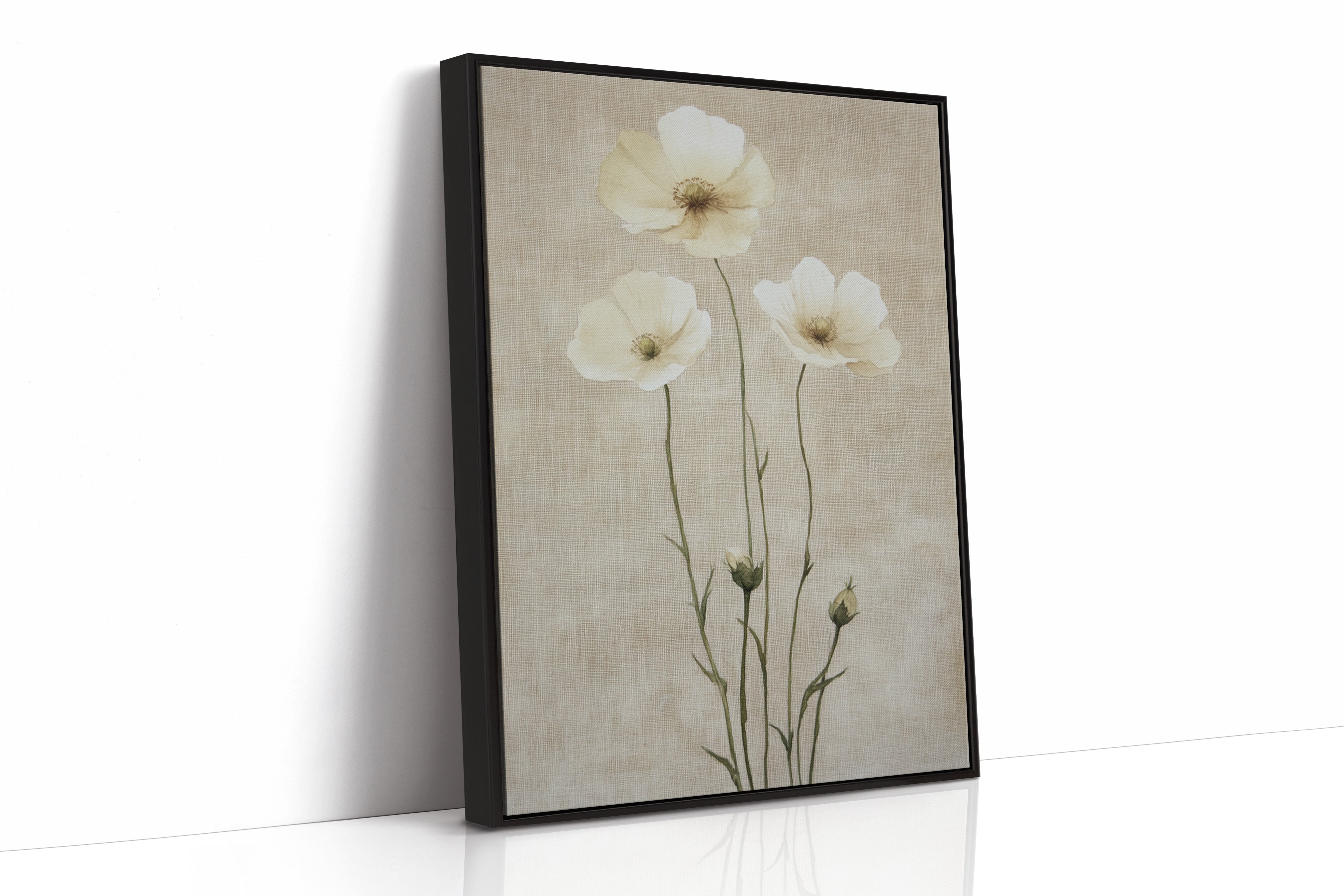AL0193 - Premium Art Print - Black Framed Canvas image 1