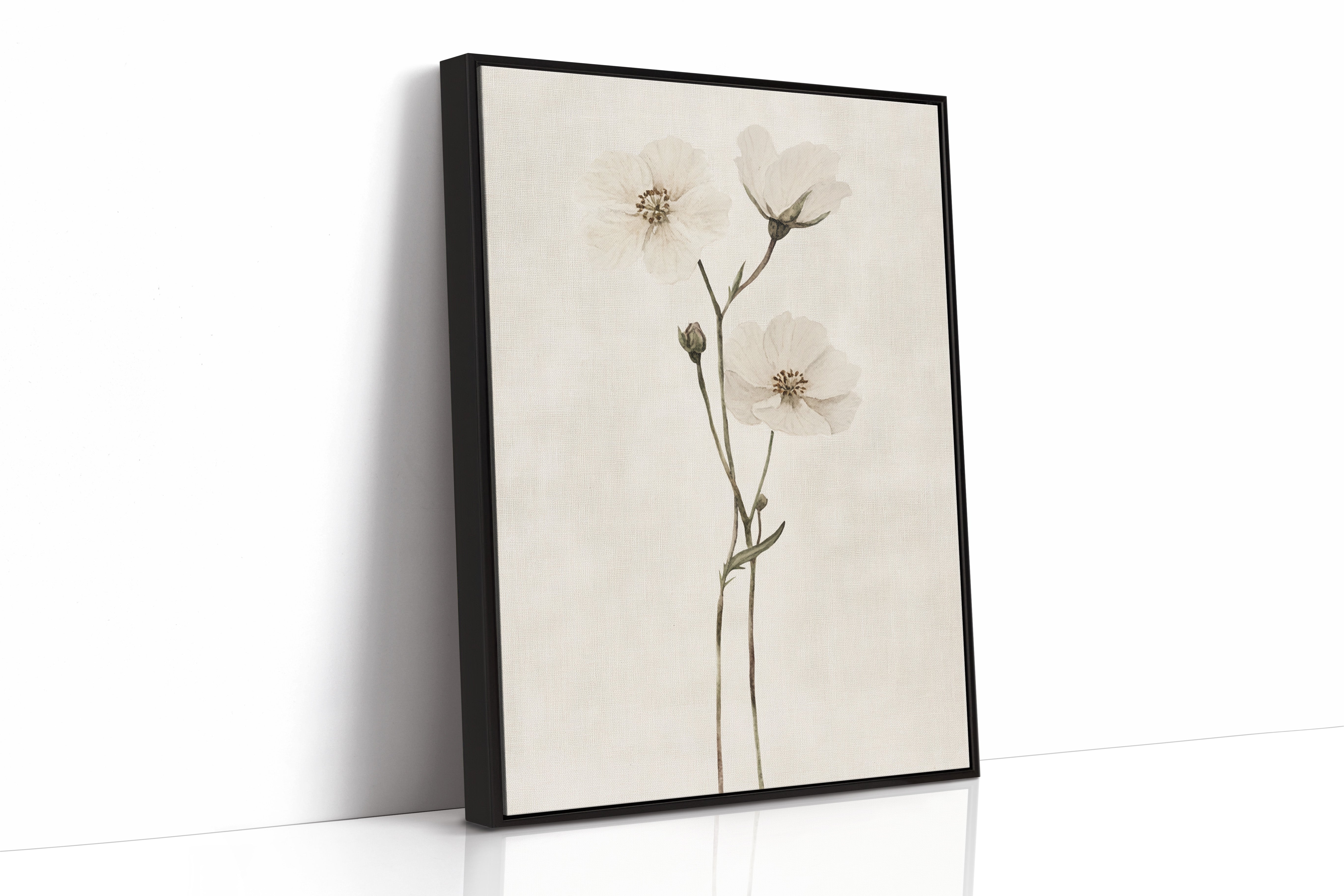 AL0194 - Premium Art Print - Black Framed Canvas image 1