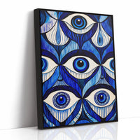 AL0195 - Premium Art Print - Black Framed Canvas image 1