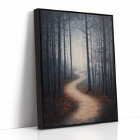 AL0197 - Premium Art Print - Black Framed Canvas image 1
