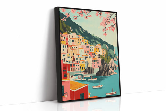 AL0200 - Premium Art Print - Black Framed Canvas image 1