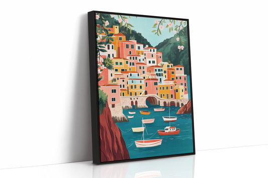 AL0202 - Premium Art Print - Black Framed Canvas image 1