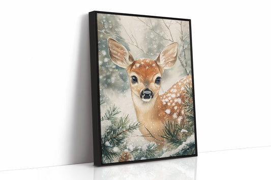 AL0203 - Premium Art Print - Black Framed Canvas image 1