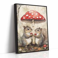 AL0206 - Premium Art Print - Black Framed Canvas image 1
