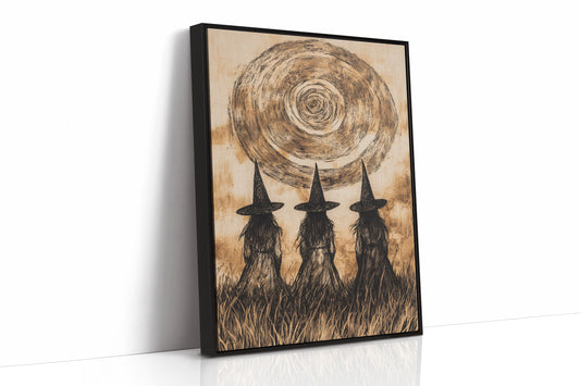 AL0207 - Premium Art Print - Black Framed Canvas image 1