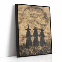 AL0208 - Premium Art Print - Black Framed Canvas image 1