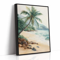 AL0209 - Premium Art Print - Black Framed Canvas image 1