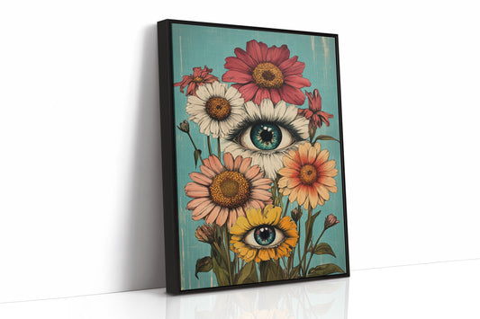 AL0211 - Premium Art Print - Black Framed Canvas image 1