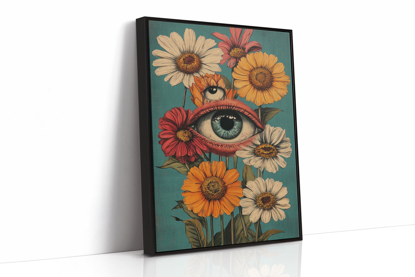 AL0212 - Premium Art Print - Black Framed Canvas image 1