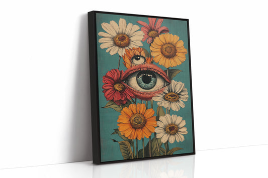 AL0212 - Premium Art Print - Black Framed Canvas image 1