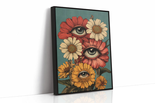 AL0213 - Premium Art Print - Black Framed Canvas image 1