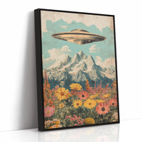 AL0214 - Premium Art Print - Black Framed Canvas image 1