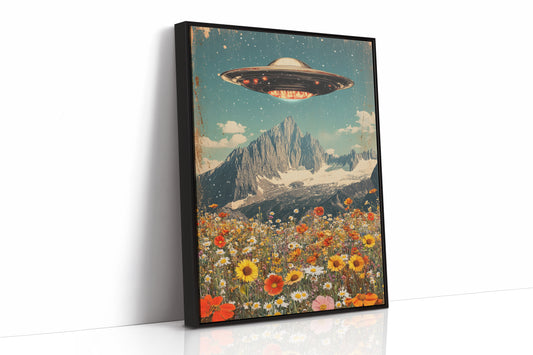 AL0215 - Premium Art Print - Black Framed Canvas image 1