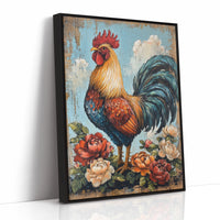 AL0216 - Premium Art Print - Black Framed Canvas image 1