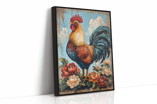 AL0216 - Premium Art Print - Black Framed Canvas image 1
