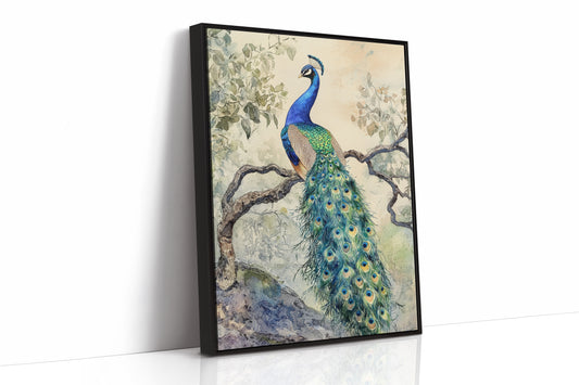 AL0220 - Premium Art Print - Black Framed Canvas image 1