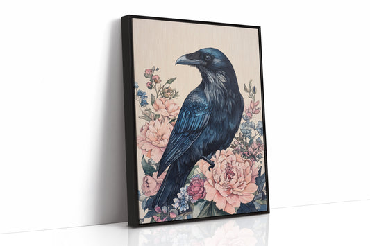 AL0223 - Premium Art Print - Black Framed Canvas image 1