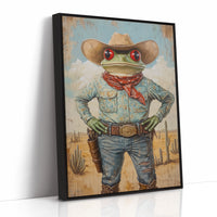 AL0224 - Premium Art Print - Black Framed Canvas image 1
