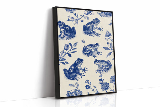 AL0225 - Premium Art Print - Black Framed Canvas image 1