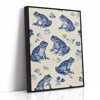 AL0226 - Premium Art Print - Black Framed Canvas image 1