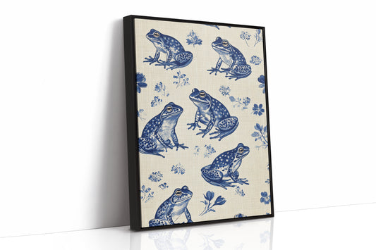 AL0226 - Premium Art Print - Black Framed Canvas image 1