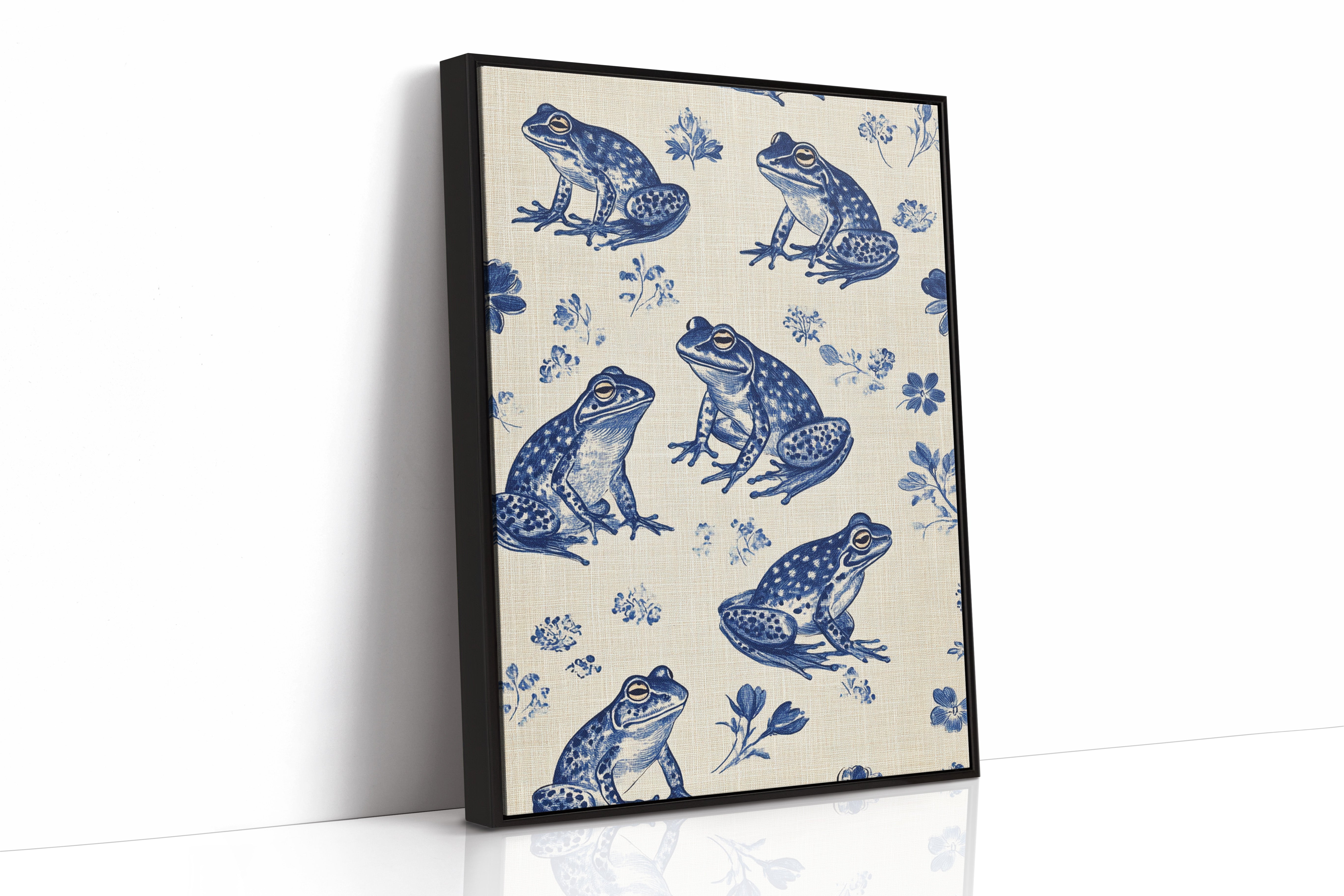 AL0226 - Premium Art Print - Black Framed Canvas image 1