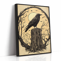 AL0230 - Premium Art Print - Black Framed Canvas image 1