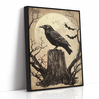 AL0231 - Premium Art Print - Black Framed Canvas image 1
