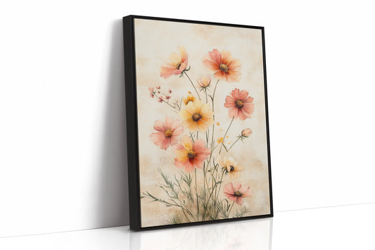 AL0233 - Premium Art Print - Black Framed Canvas image 1