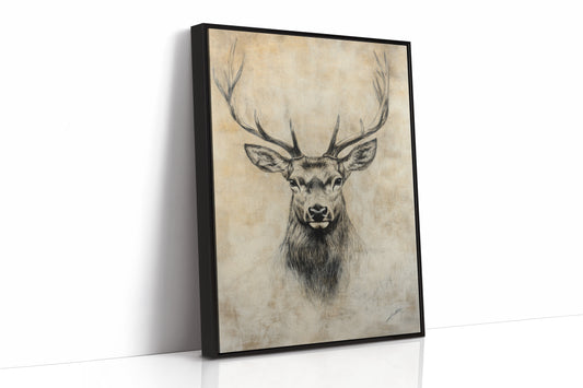 AL0235 - Premium Art Print - Black Framed Canvas image 1