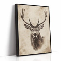 AL0236 - Premium Art Print - Black Framed Canvas image 1