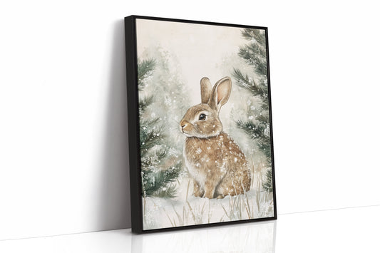 AL0237 - Premium Art Print - Black Framed Canvas image 1