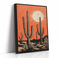 AL0239 - Premium Art Print - Black Framed Canvas image 1