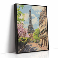 AL0241 - Premium Art Print - Black Framed Canvas image 1