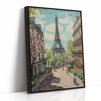 AL0242 - Premium Art Print - Black Framed Canvas image 1