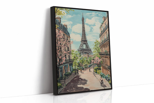 AL0242 - Premium Art Print - Black Framed Canvas image 1