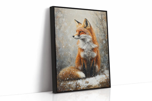 AL0243 - Premium Art Print - Black Framed Canvas image 1