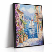 AL0245 - Premium Art Print - Black Framed Canvas image 1